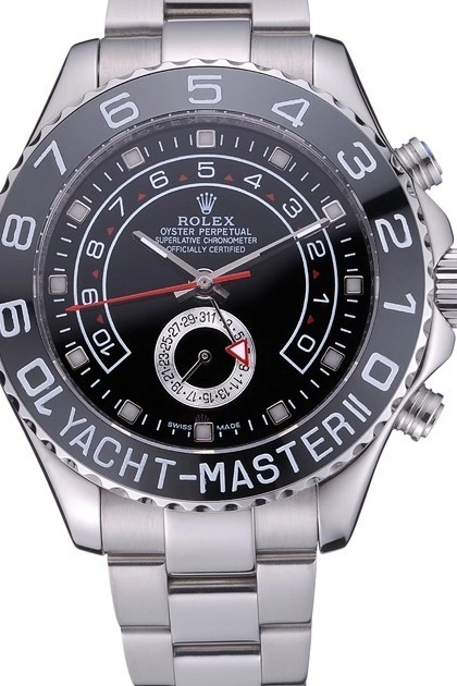 Rolex aaa copy Black 622541 - II Bracelet Rolex Steel Yacht Master Dial Stainless 0501
